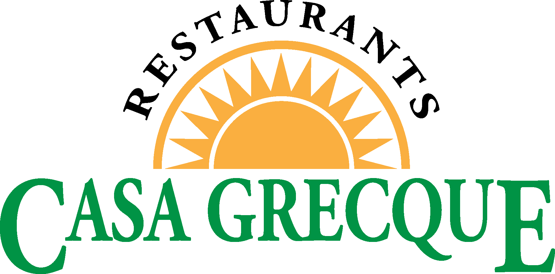 Casa Grecque Restaurants Logo Vector Logo